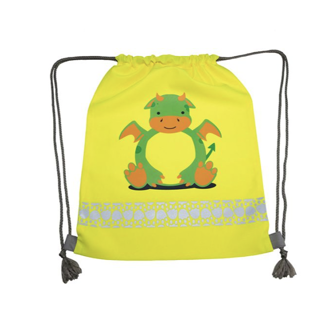 Sac de sport réfléchissant Animal KX175 (Impression sur 1 zone - Quadrichromie)