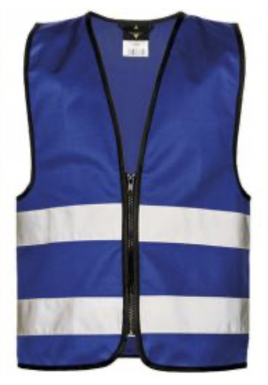 Gilet avec fermeture zip ENFANT KX201 Unisexe (Impression sur 2 zones)