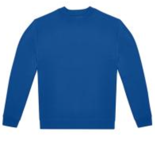 Sweat sans capuche ADULTE Unisexe BCWG004 (Impression sur 1 zone) 