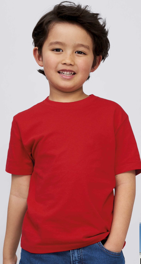 Tee shirt Enfant Unisexe IMPERIAL (Impression sur 2 zones - Quadrichromie)