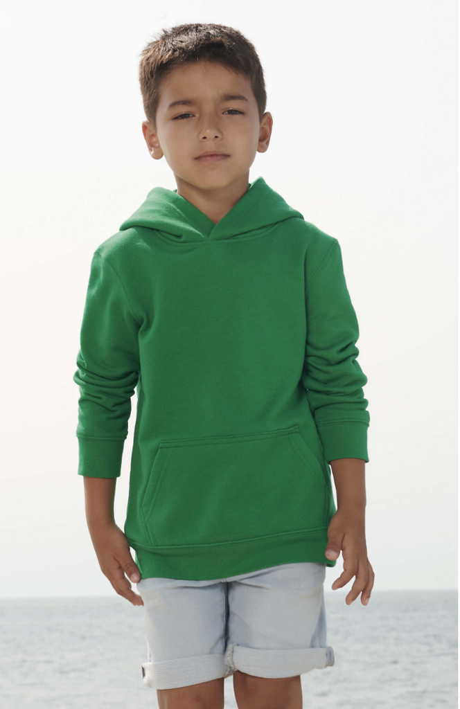 Sweat capuche Enfant Unisexe CONDOR (Impression sur 2 zones - Monochromie)